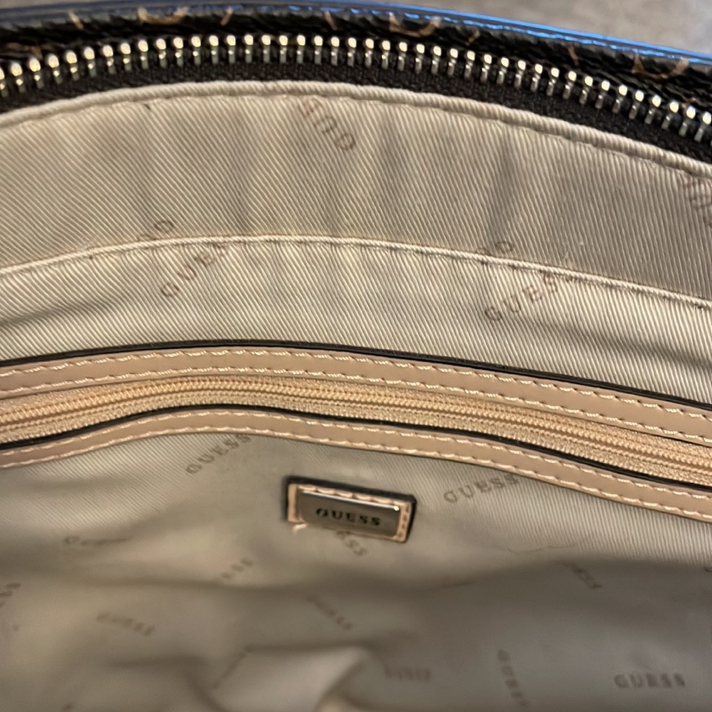 Guess Brown and Tan Women's Tote Bag - Picture 6 of 8